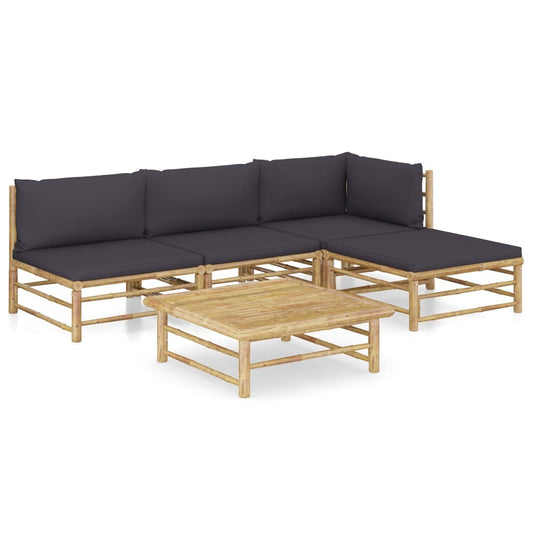 5 Piece Patio Lounge Set