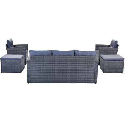 6-Piece All-Weather Wicker Set