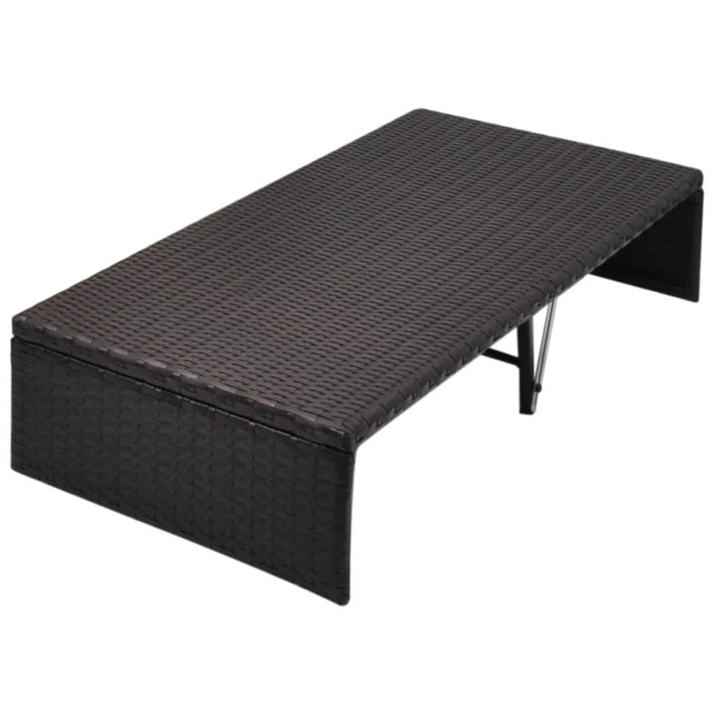 Patio Bed With Side Roof & Side Coverage