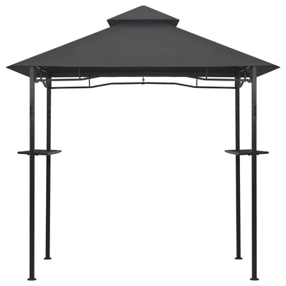 Gazebo 7.9'x4.9'x8.4' Anthracite Steel